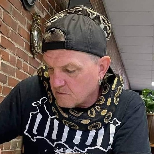 Rusty — tattoo artist at 2 Dogs Tattoos