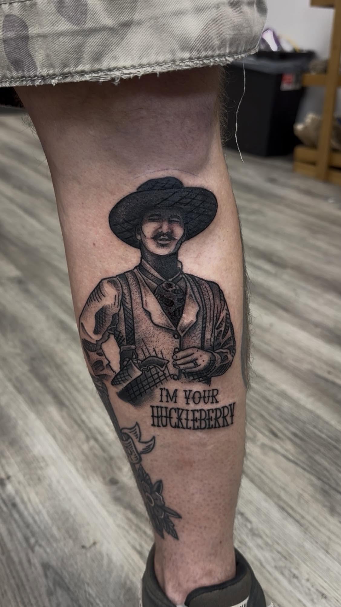 Cowboy portrait piece